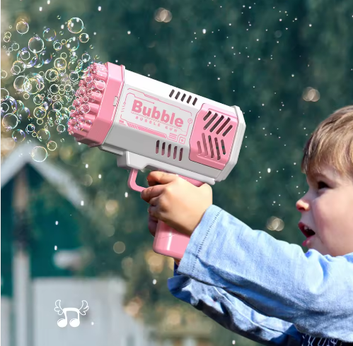 Bubble Guns Soap Toy Electric Bubble Machine Kids Summer Outdoor Toys