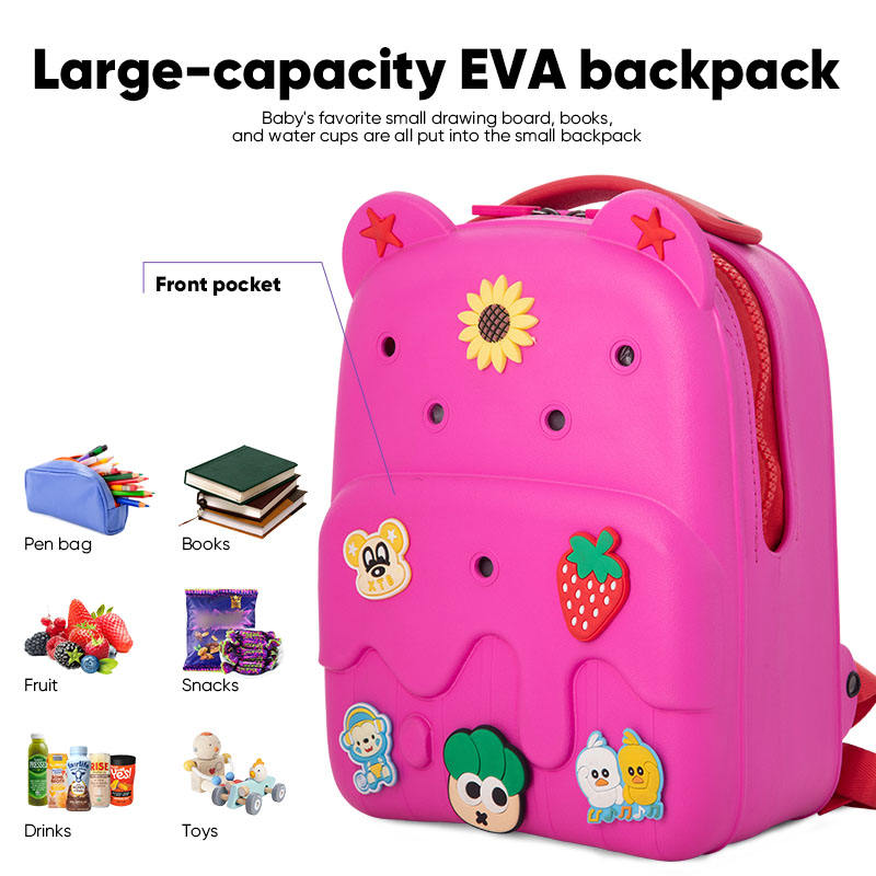 Kids Backpack Waterproof Personalize Summer Beach Bag Silicone