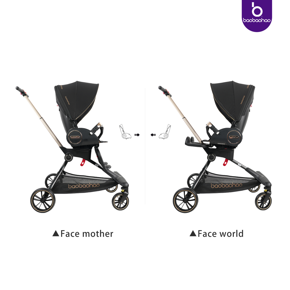 Baobaohao Babi Luxury Eggshell Baby Stroller