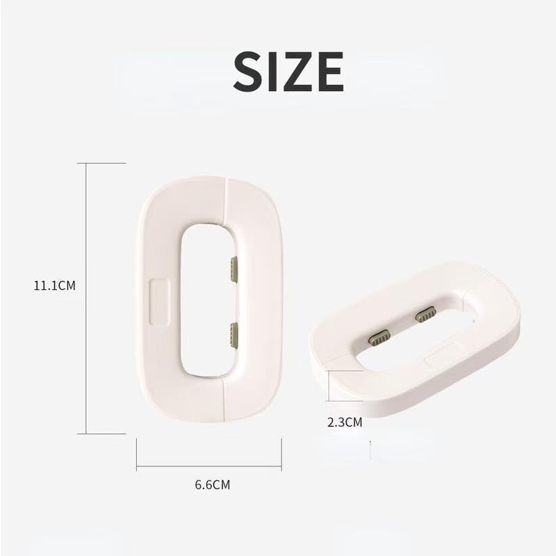 Most Popular Anti-Pinch Safety Lock for Refrigerators Multi-Function Plastic Cabinet Door Lock Durable and for Babies