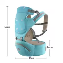 Ergonomic Breathable Baby Hipseat Carrier (0–36 Months)