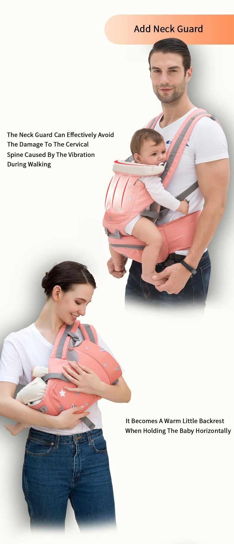 Ergonomic Breathable Baby Hipseat Carrier (0–36 Months)